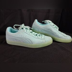 Puma Suede ClassicMono Iced Aruba Blue 381471-01 6.5